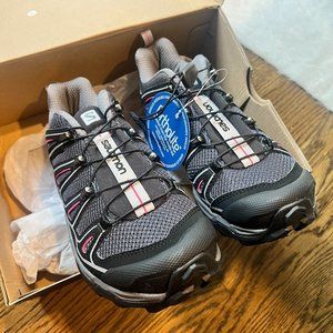 Women's Salomon  XC Ultra 2 low hiking shoes - Asphalt/Black/Hot Pink NWT